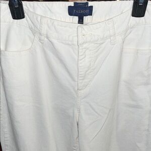 Talbots Cream Corduroy Trousers
